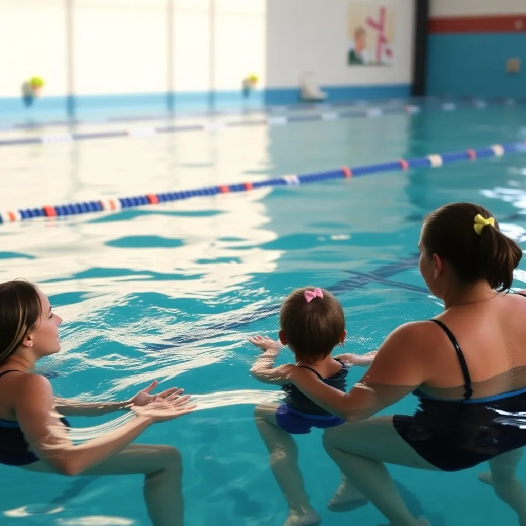 Swimming lessons at Desert Foothills Family Ymca in Scottsdale
