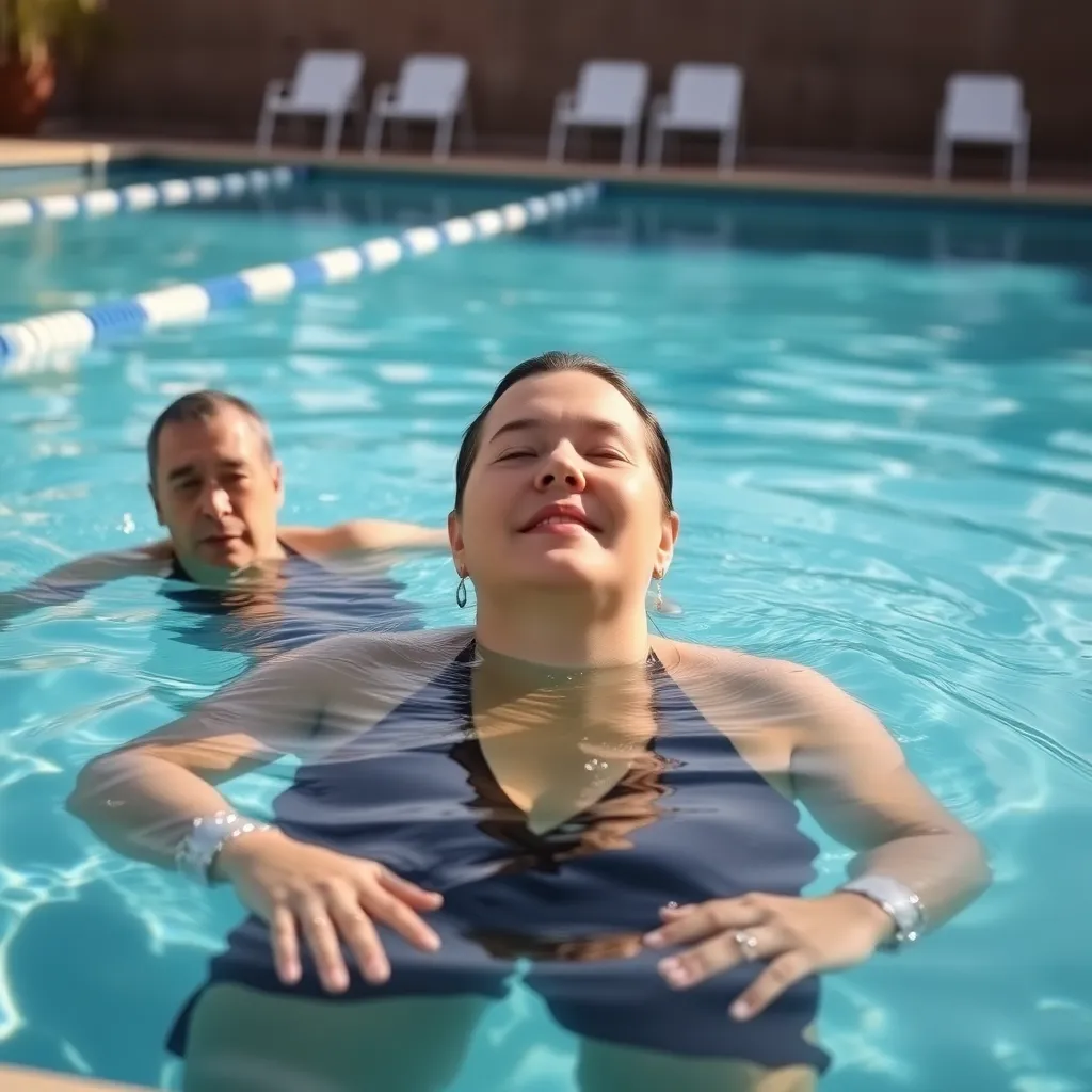 Swimming lessons at Perry Pool in Gilbert