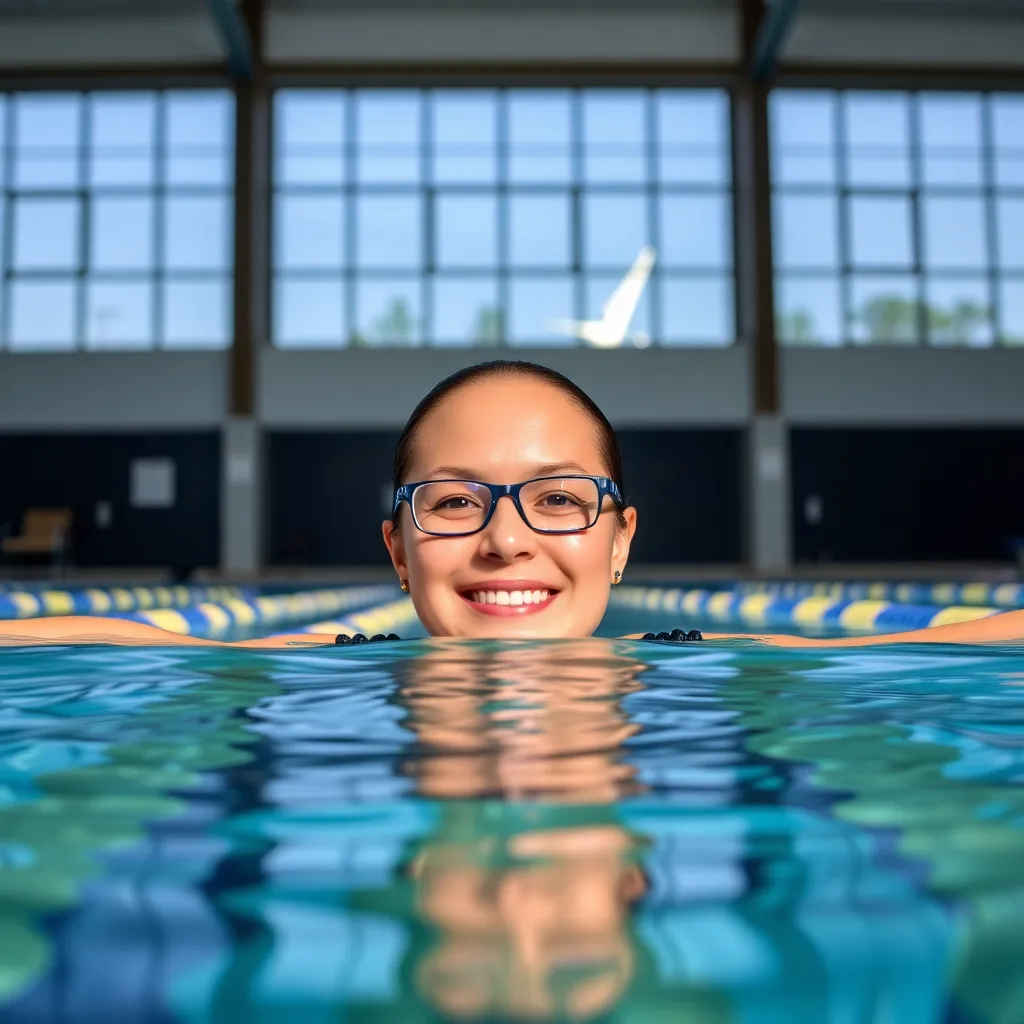 Swimming lessons at Redstone Aquatics Center in Huntsville