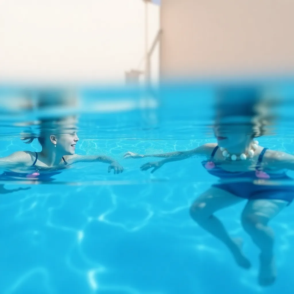 Swimming lessons at Sunnyside Pool in Tucson
