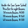 Your swimming lessons for adults Under The Sea Swim School in New Port Richey in Florida